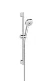 Hansgrohe Crometta 100 - Sprchová súprava Multi, 3 prúdy, 0,65 m, biela/chróm