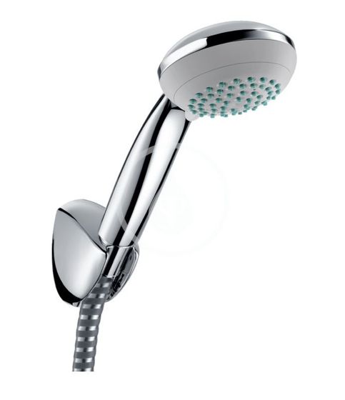 Hansgrohe Crometta 85 - Set sprchovej hlavice, 2 prúdy, držiaku a hadice 1,25 m, chróm