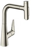 Hansgrohe Talis Select M51 - Drezová batéria M5117-H220 s výsuvnou spŕškou, sBOX, vzhľad nerezový