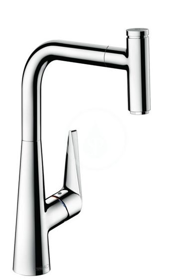 Hansgrohe Talis Select M51 - Drezová batéria s výsuvnou koncovkou, EcoSmart, chróm