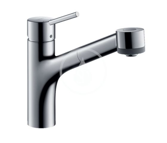 Hansgrohe Talis M52 - Drezová batéria s výsuvnou spŕškou, EcoSmart, chróm