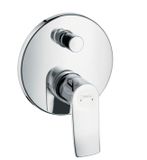 Hansgrohe Metris New - Vaňová páková batéria pod omietku, chróm