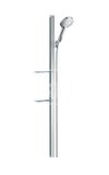 Hansgrohe Raindance - Sprchová súprava Select S 120, 3 prúdy, EcoSmart 9 l/min, tyč 1,50 m, chróm