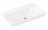 Hansgrohe Xelu Q - Umývadlo 80x48 cm, bez prepadu, 2 otvory na batériu, SmartClean, biela