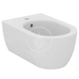 Ideal Standard Blend - Závesný bidet, 355x540 mm, s prepadom, otvor na batériu, biela