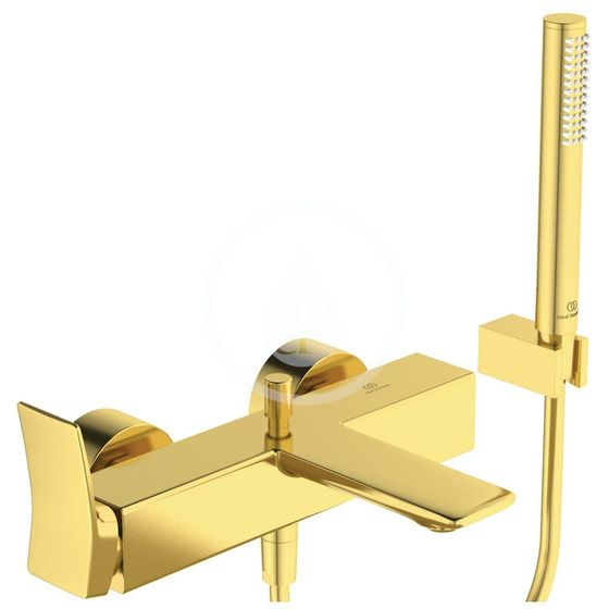 Ideal Standard Conca Tap - Vaňová batéria s príslušenstvom, Brushed Gold