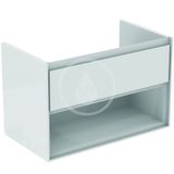 Ideal Standard Connect Air - Skrinka pod umývadlo, 80x44x52 cm, lesklá biela/biela mat