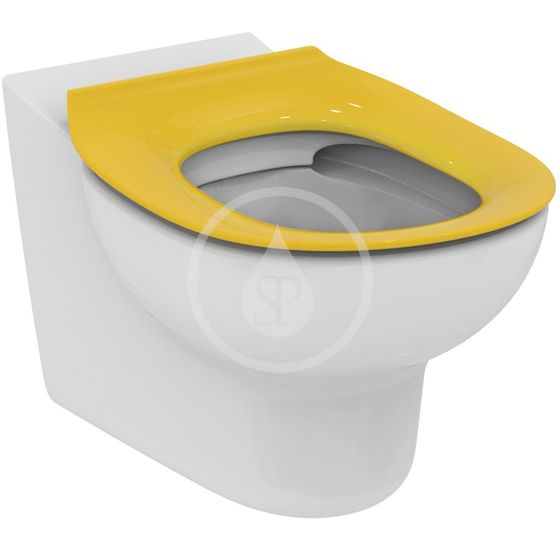 Ideal Standard Contour 21 - WC sedadlo detské 7 – 11 rokov (S3128 a S3126) bez poklopu, žltá