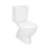 Jika Lyra plus - WC kombi, Dual Flush, bočné napúšťanie, biela