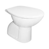 Jika Zeta Plus - Stojace WC, zvislý odpad, Dual Flush, biela