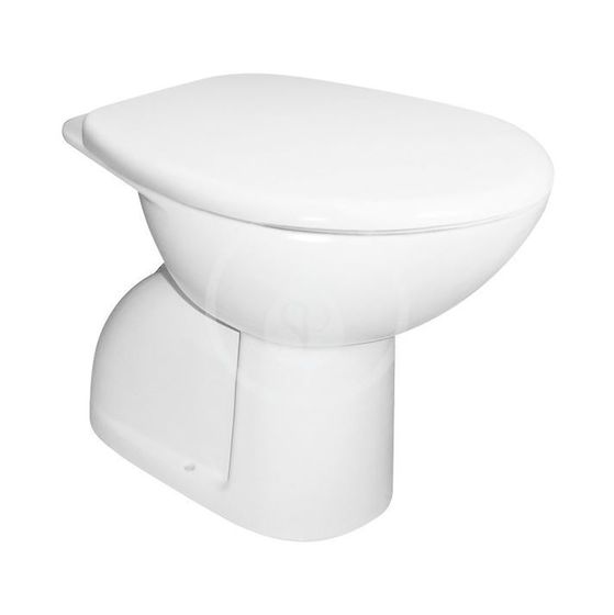 Jika Zeta Plus - Stojace WC, zvislý odpad, Dual Flush, biela