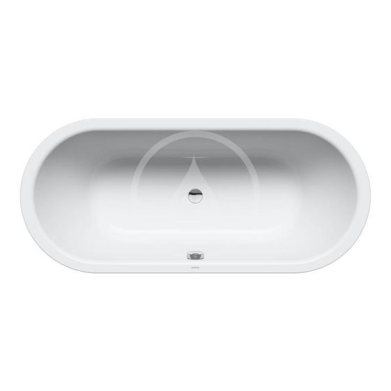 Kaldewei Ambiente - Oválna vaňa Classic Duo Oval 111, 180x80 cm, Perl-Effekt, biela