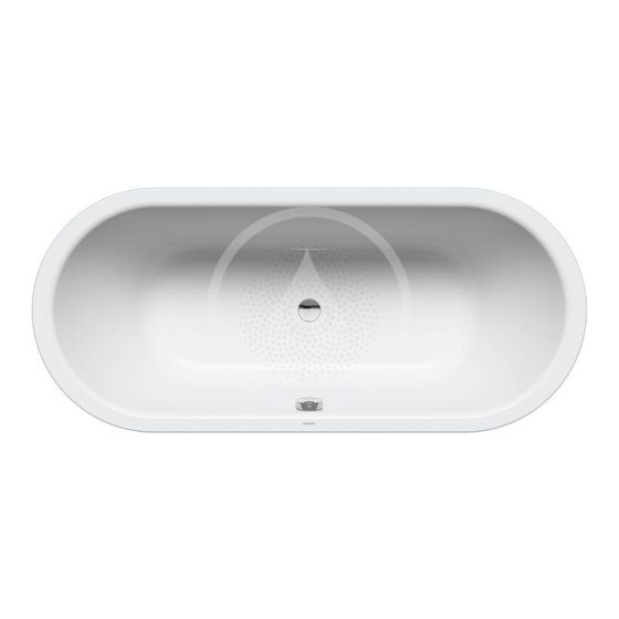 Kaldewei Ambiente - Vaňa Classic Duo Oval 112, 160x70 cm, antislip, biela