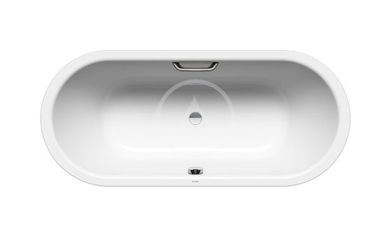 Kaldewei Ambiente - Vaňa Classic Duo Oval 113, 170x75 cm, s otvormi pre držadlo, biela