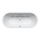 Kaldewei Ambiente - Oválna vaňa Vaio Duo Oval 951, 180x80 cm, biela - vaňa, antislip