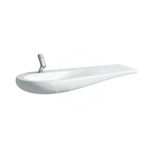 Laufen Il Bagno Alessi One - Umývadlo do nábytku, 120x50 cm, biela-1 otvor na batériu, stredový, s LCC