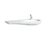 Laufen Il Bagno Alessi One - Nábytkové umývadlo, 120x50 cm, s 1 otvorom na batériu, s LCC, biela