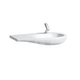 Laufen Il Bagno Alessi One - Nábytkové umývadlo, 90x50 cm, s 1 otvorom na batériu, s LCC, biela