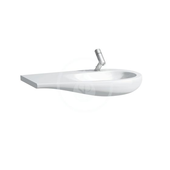 Laufen Il Bagno Alessi One - Nábytkové umývadlo, 90x50 cm, s 1 otvorom na batériu, s LCC, biela