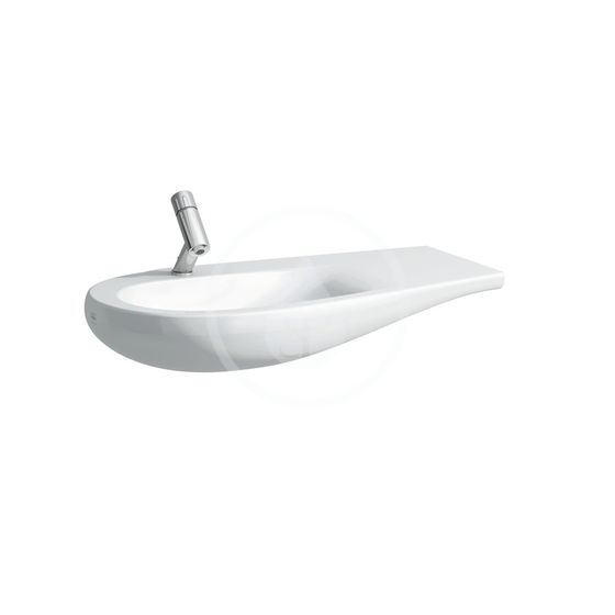 Laufen Il Bagno Alessi One - Nábytkové umývadlo, 90x50 cm, s 1 otvorom na batériu, s LCC, biela