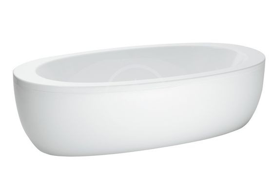 Laufen Il Bagno Alessi One - Voľne stojaca vaňa, 203x102 cm, biela