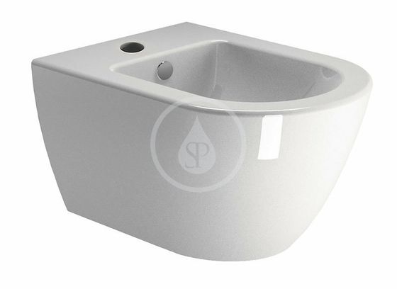 Sapho GSI Pura - Závesný bidet, ExtraGlaze, biela