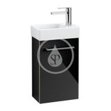 Villeroy & Boch Avento - Umývadlová skrinka, 34x51x20 cm, 1 dvierka, Crystal Black