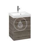 Villeroy & Boch Avento - Umývadlová skrinka, 43x51x35 cm, 1 dvierka, Stone Oak