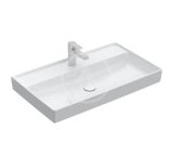 Villeroy & Boch Collaro - Umývadlo nábytkové 80x47 cm, bez prepadu, otvor na batériu, CeramicPlus, Stone White