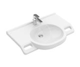 Villeroy & Boch ViCare - Umývadlo Vita 80x55 cm, bez prepadu, otvor na batériu, alpská biela