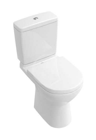 Villeroy & Boch O.novo - WC kombi misa, spodný odpad, alpská biela