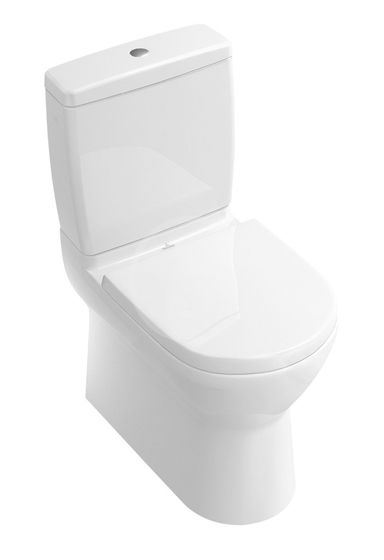 Villeroy & Boch O.novo - WC kombi misa, Vario odpad, alpská biela