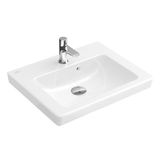 Villeroy & Boch Subway 2.0 - Umývadielko s prepadom, 45x37 cm, alpská biela