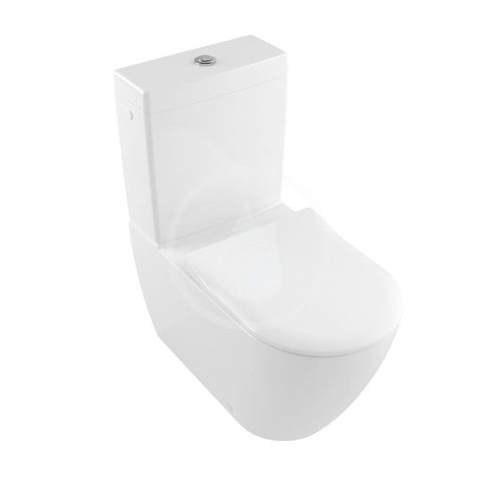 Villeroy & Boch Subway 2.0 - WC kombi misa, DirectFlush, alpská biela