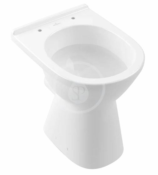 Villeroy & Boch ViCare - Stojace WC, zadný odpad, Rimless, alpská biela